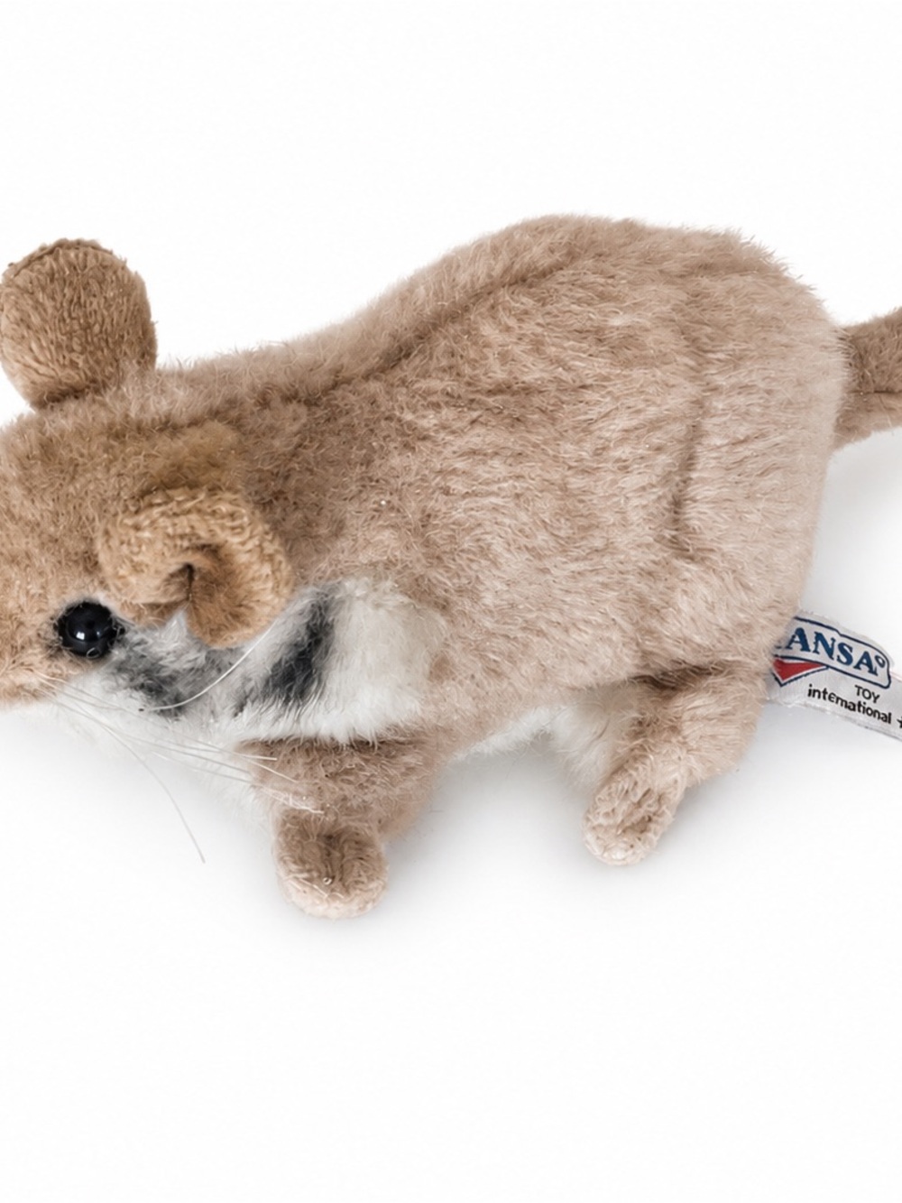 Hansa Realistic Plush Mouse – Lifelike Stuffed Animal Soft Comfort Companion